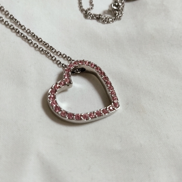 ๐
บ๐pink Rhinestone Heart - Picture 2 of 3